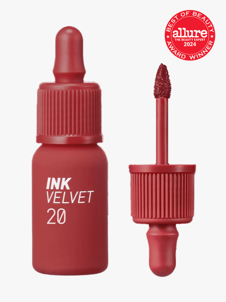 Image may contain: Cosmetics, Lipstick, Food, and Ketchup